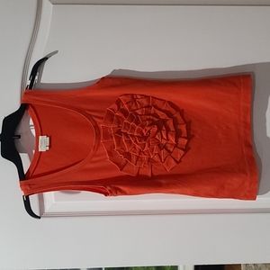 Kate Spade burnt orange tank top